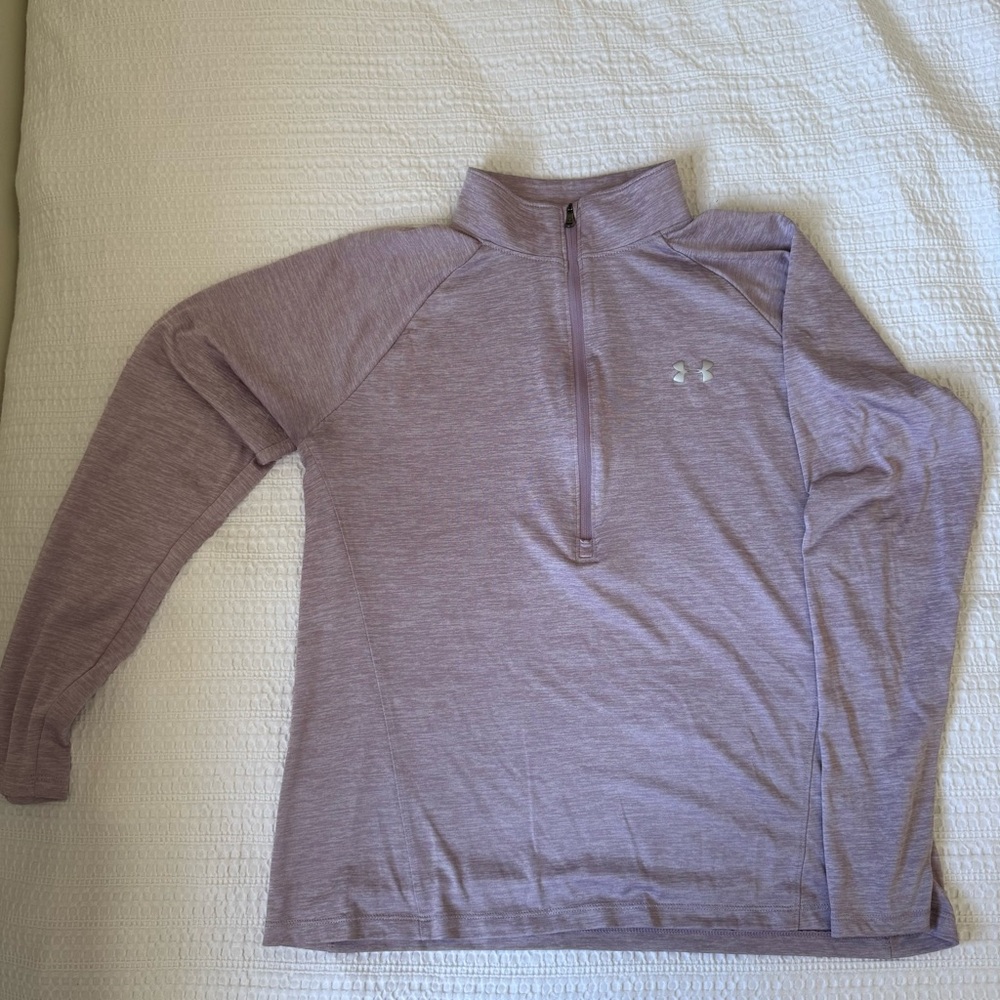 Under Armour Lavender quarter zip